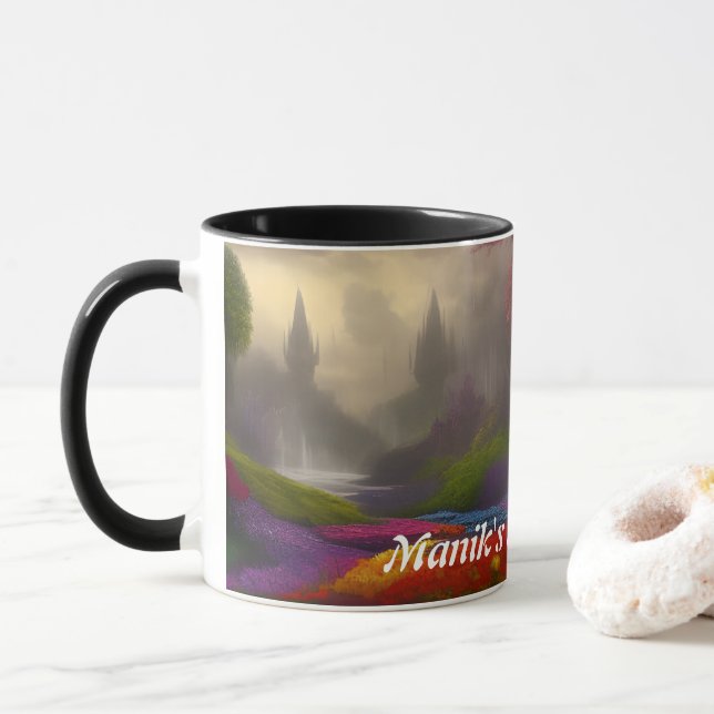 Caneca Manik's Morning Tea Personalizável (Com Donut)