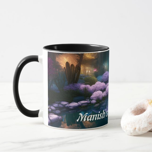 Caneca Manish's Morning Tea Personalizável (Com Donut)
