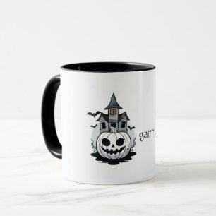 Caneca Mansão de Halloween