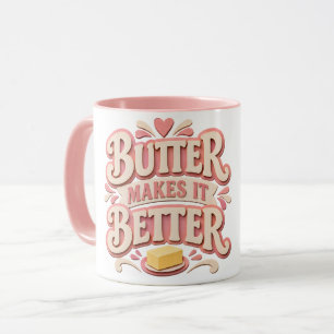 Caneca Manteiga Torna Melhor