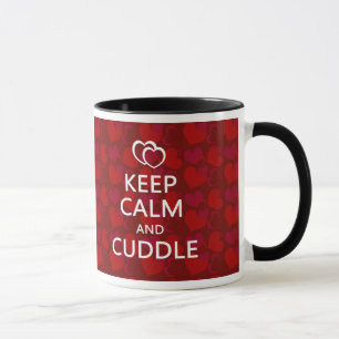 Caneca Mantenha a calma e afague