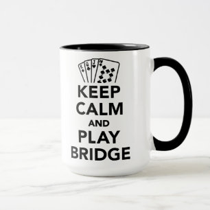 Caneca Mantenha a ponte da calma e do jogo