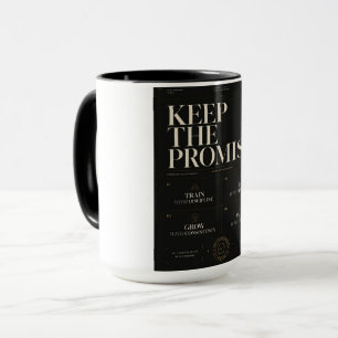 Caneca Mantenha a Promessa™ Disciplina Premium & Pessoa