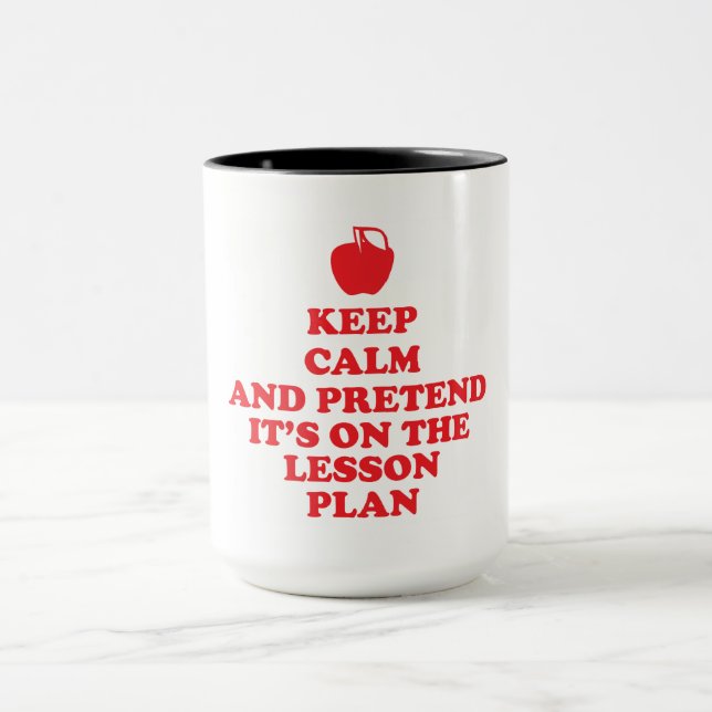 Caneca Mantenha Calma Professores Mug (Centro)