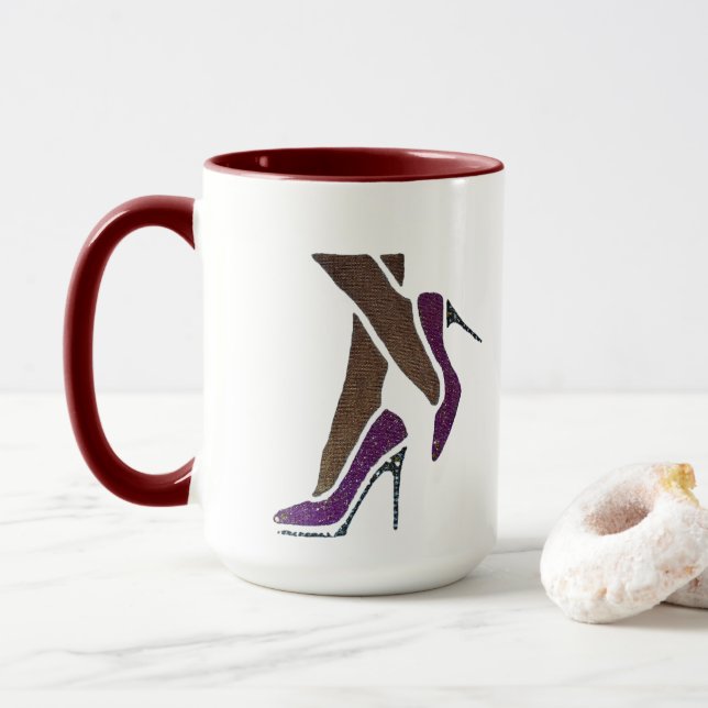 CANECA MANTENHA O CLASSE - ROXO (Com Donut)