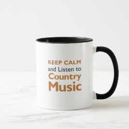 Caneca Mantenha o país calmo