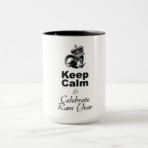 Caneca Manter Calmo e Celebrar Caprino ano TTCM2