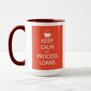 Caneca Manter Crédito Calmo e Processar