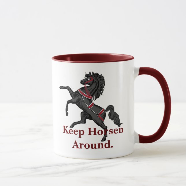 Caneca Manter Horsen Ao Redor De Mug (Direita)
