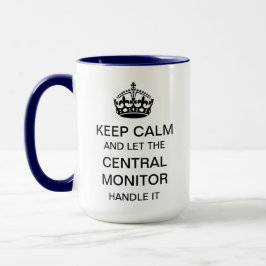 Caneca Manter o Monitor Central Calmo