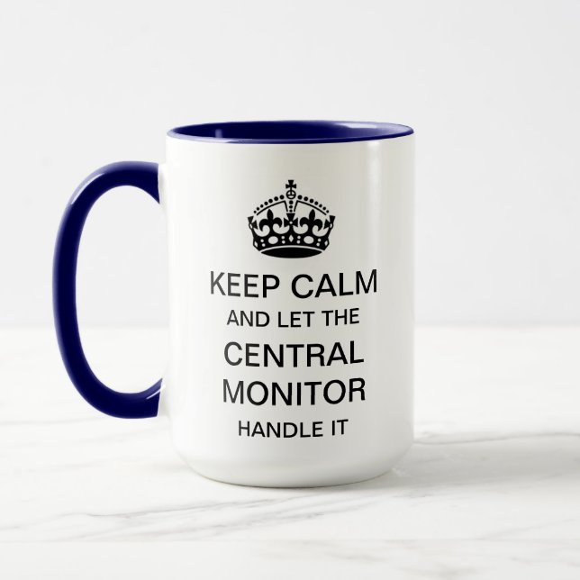 Caneca Manter o Monitor Central Calmo (Esquerda)