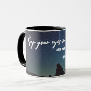 Caneca Manter Olhos Nas Estrelas