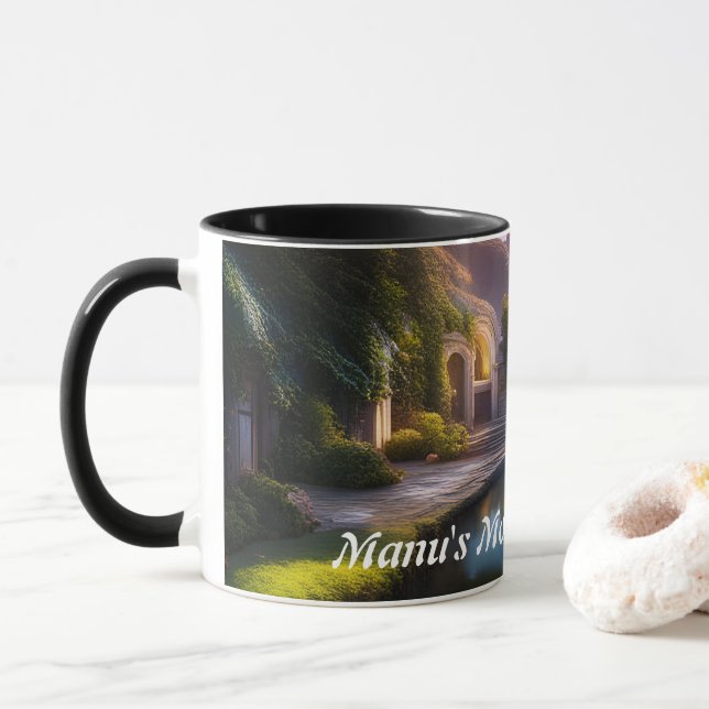 Caneca Manu's Morning Smoothie (Com Donut)