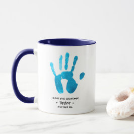 Caneca Manuscrito Personalizado Eu te amo Avó Personaliza