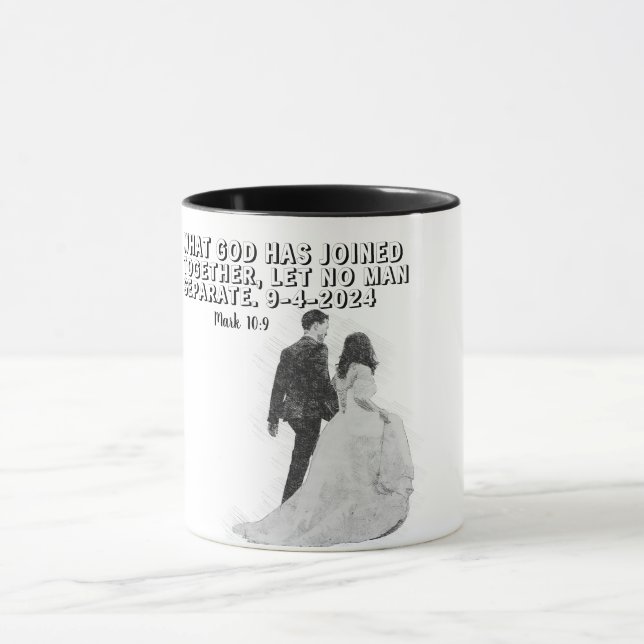 Caneca Manutenção personalizada da noiva com Bíblia Versa (Centro)