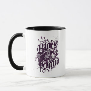 Caneca Mão Negra - Colagem Roxa
