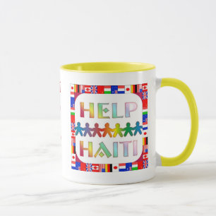 Caneca Mãos Ajudando o Haiti Mug