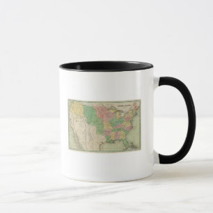 Caneca Mapa 2 dos Estados Unidos