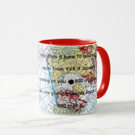 Caneca Mapa Aéreo