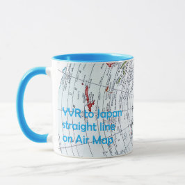 Caneca Mapa Aéreo
