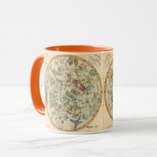 Caneca Mapa Celeste Das Constelações
