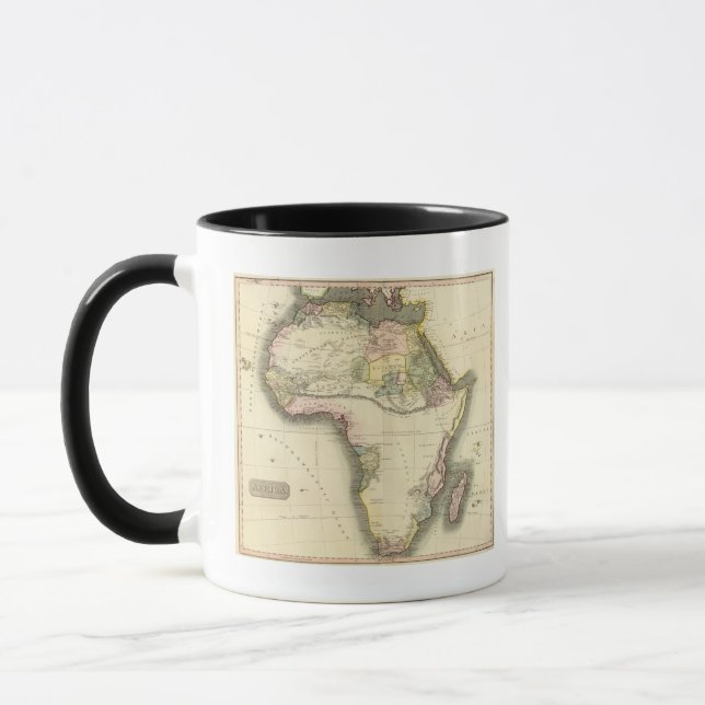 Caneca Mapa da África (Esquerda)