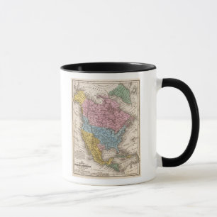 Caneca Mapa da América do Norte 2