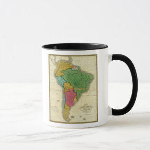 Caneca Mapa da América do Sul 3