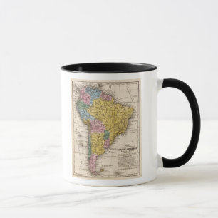 Caneca Mapa da América do Sul 5