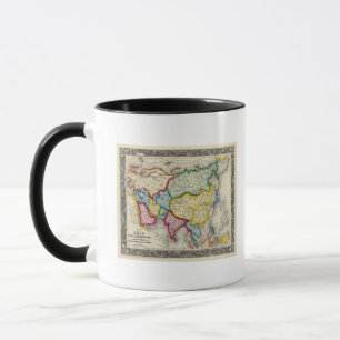 Caneca Mapa Da Ásia