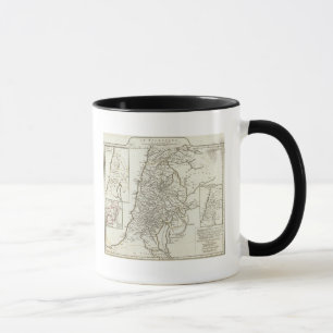 Caneca Mapa da Palestina