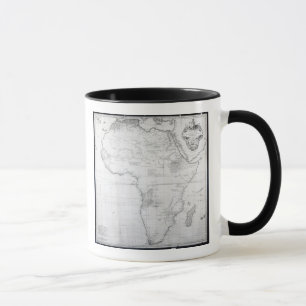Caneca Mapa de África