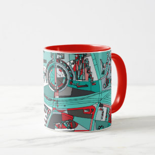 Caneca Mapa de Berlim, Alemanha