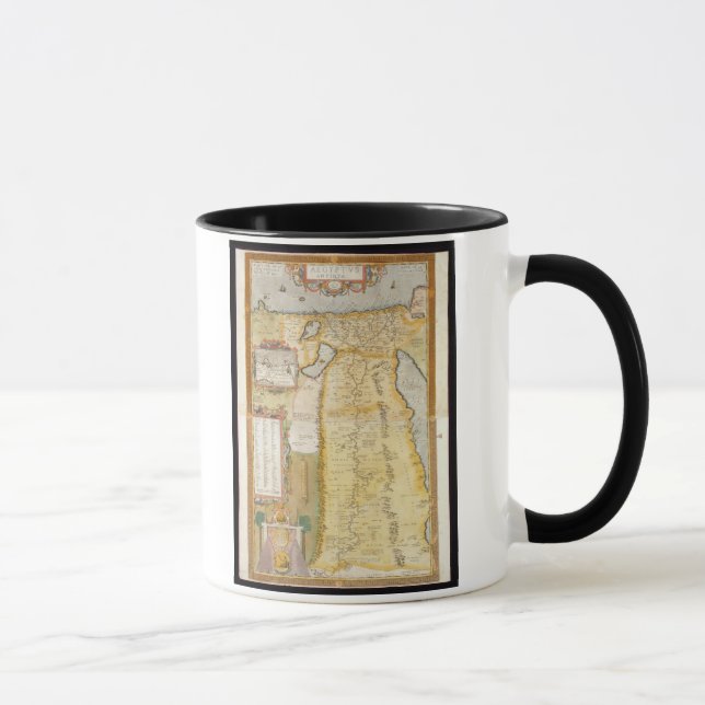 Caneca Mapa de Egipto antigo, 1584 (Direita)