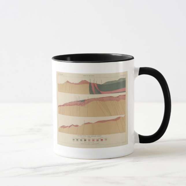 Caneca Mapa de Folhas Especiais do Parque de Turismo (Direita)