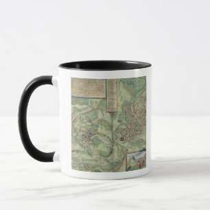 Caneca Mapa de Jerusalem, 'de Civitates Orbis Terrarum