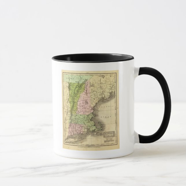 Caneca Mapa de Olney para os Estados do Leste (Direita)