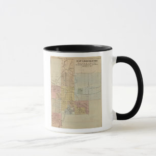 Caneca Mapa de Rochester, Minnesota