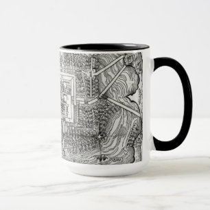 Caneca Mapa de Tenochtitlan