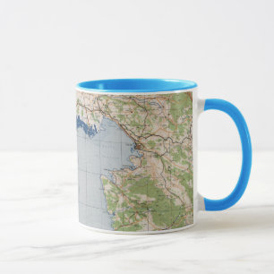 Caneca Mapa de Veneza, Itália