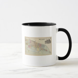 Caneca Mapa de Winona, Minnesota