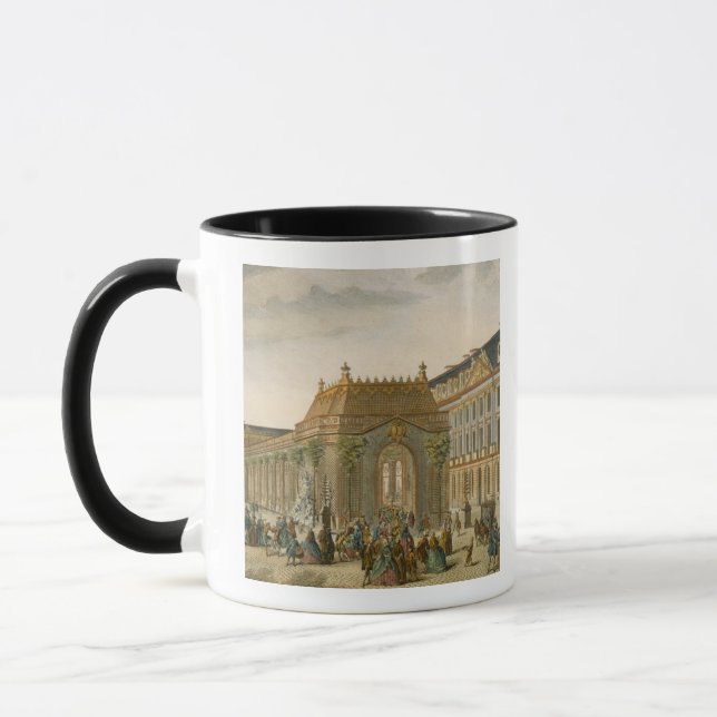 Caneca Mapa do Arras, de "Civitates Orbis Terrarum" por G (Esquerda)