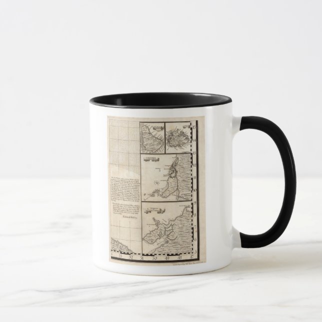 Caneca Mapa do Império Britânico na América 20 (Direita)