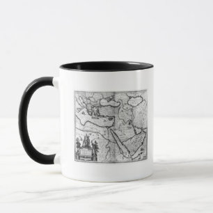 Caneca Mapa do império otomano