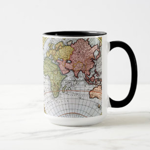 Caneca Mapa do mundo