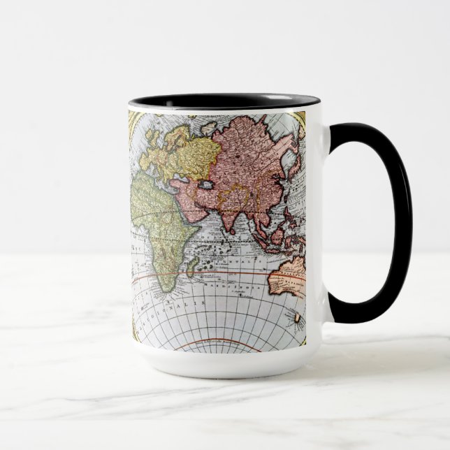 Caneca Mapa do mundo (Direita)