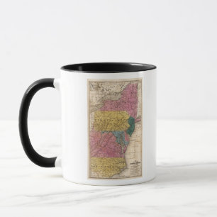 Caneca Mapa dos Estados do Meio