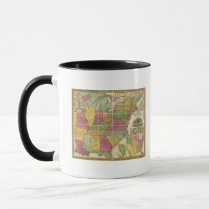 Caneca Mapa dos Estados Unidos 4