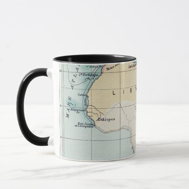 CANECA MAPA: IMPÉRIO DO PHOENICIAN (Esquerda)