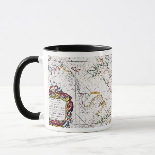 CANECA MAPA: ÍNDIAS DO LESTE, 1670 (Esquerda)